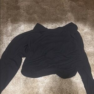 Aeropostale Black Crop Top